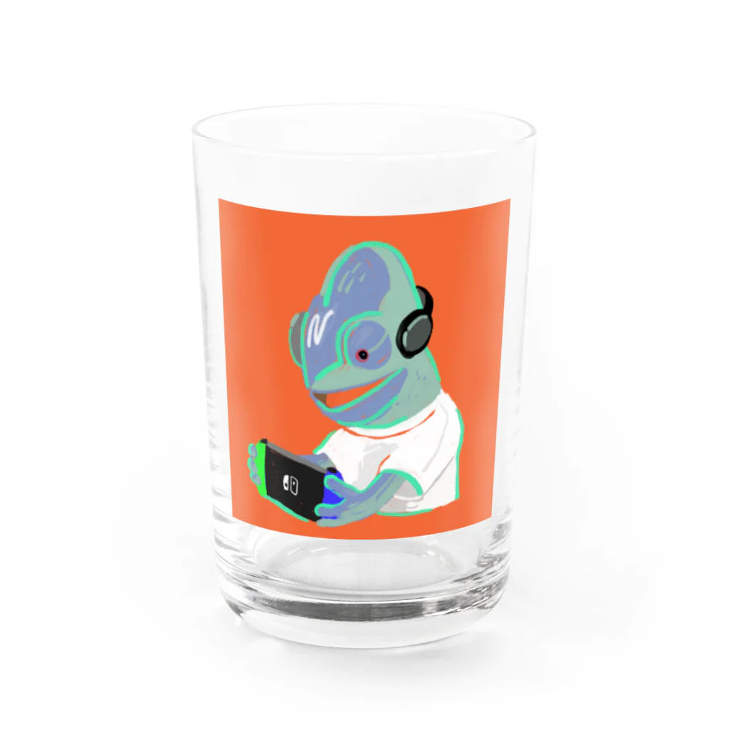 ワサビのchameleon Water Glass :front