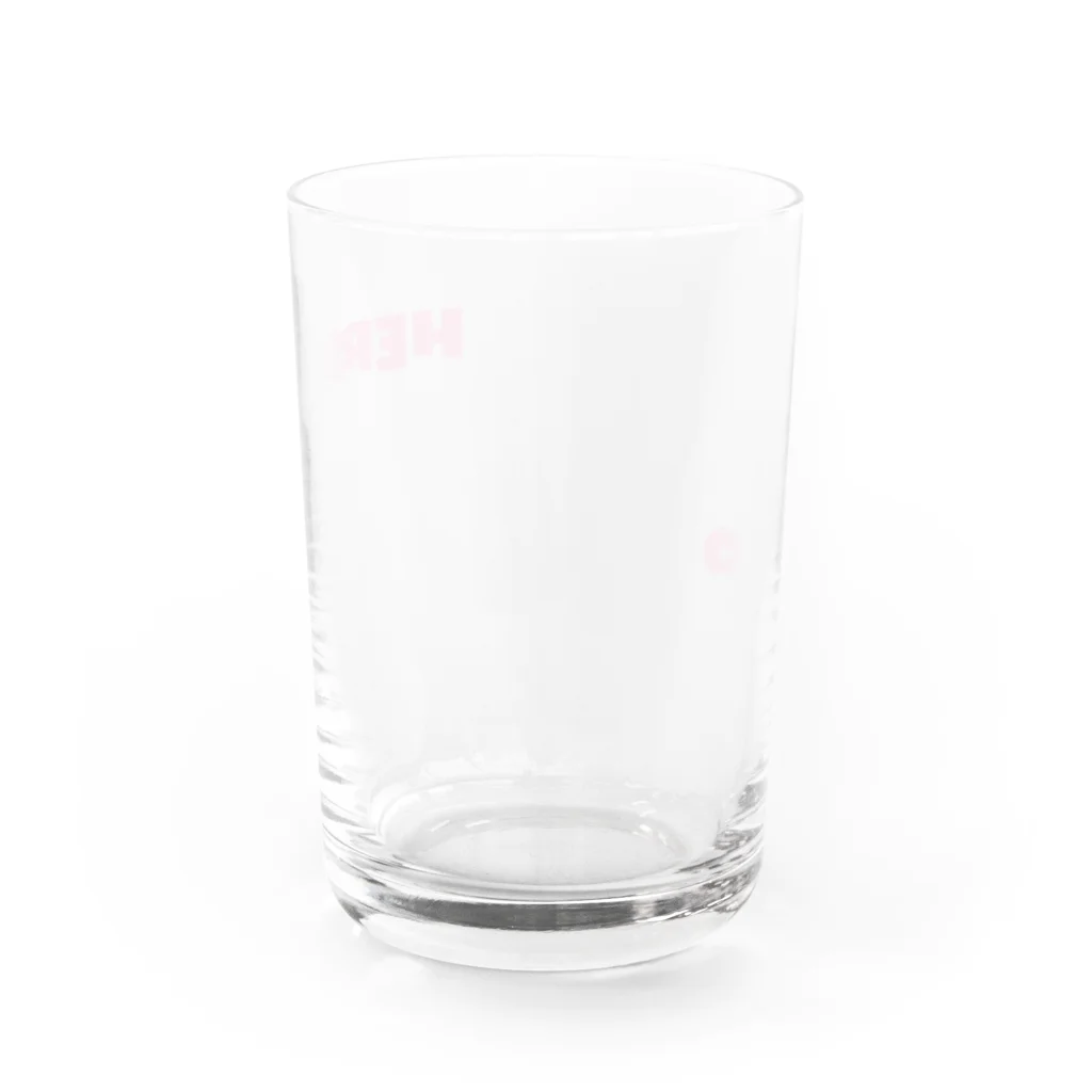 BlackbirdのHERS GLASS グラス前面