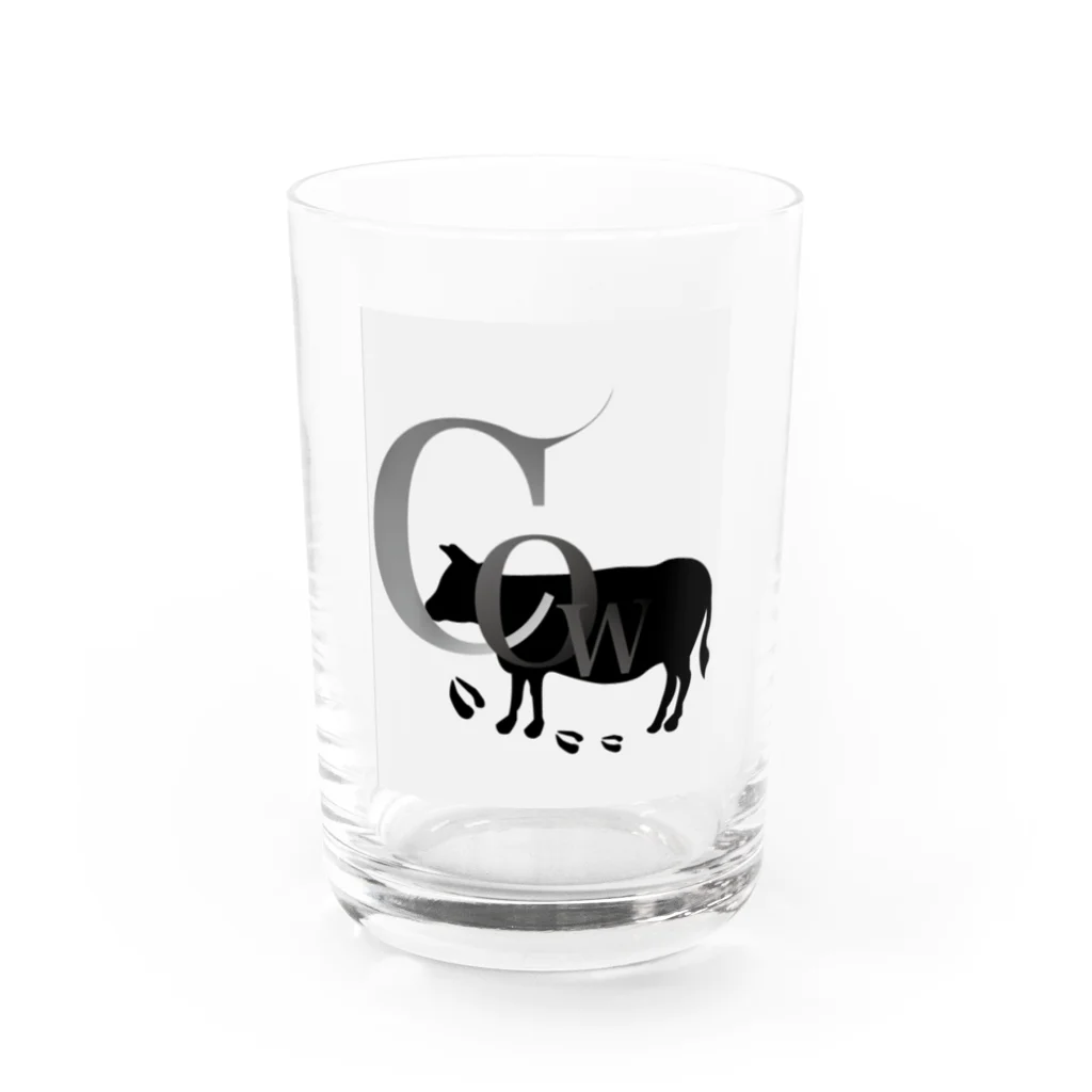 hiro0824のカウ Water Glass :front