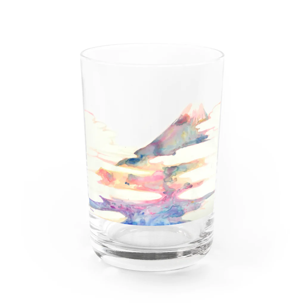 fumikayaのにじふじ Water Glass :front