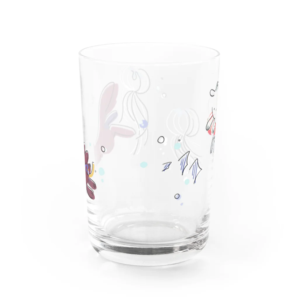 IN MY HEADのy Water Glass :front