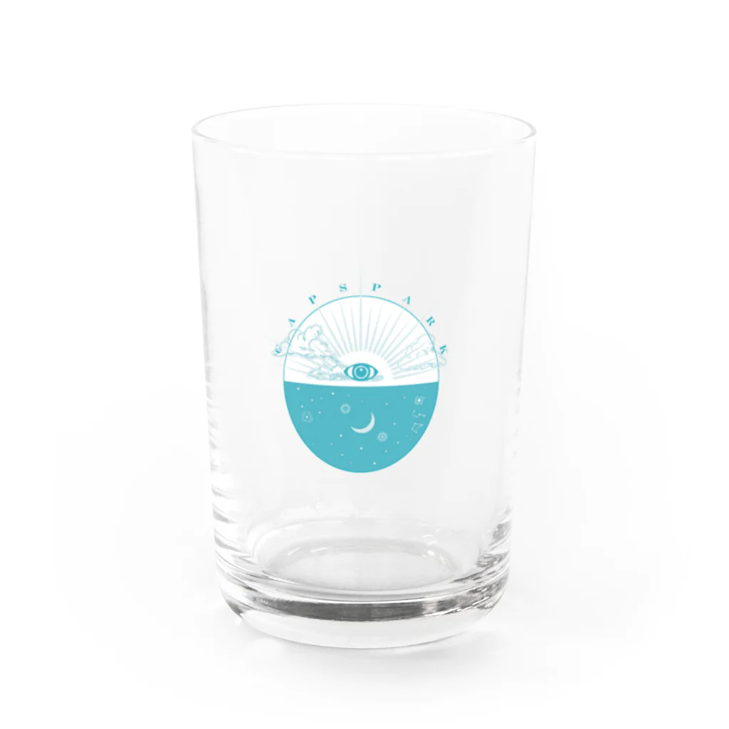 CapsparkのCapspark  万物を照らす光 Water Glass :front