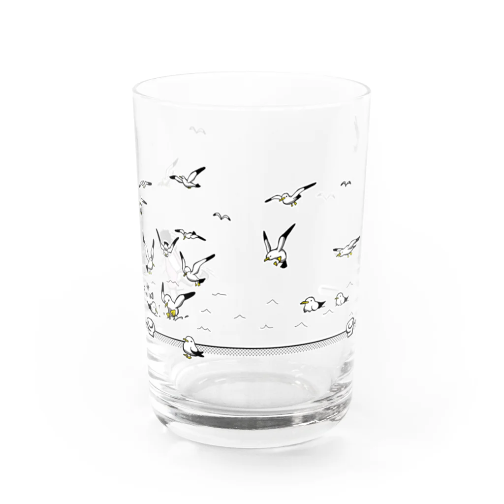 太幸丸のじゃっぱ投げ Water Glass :front