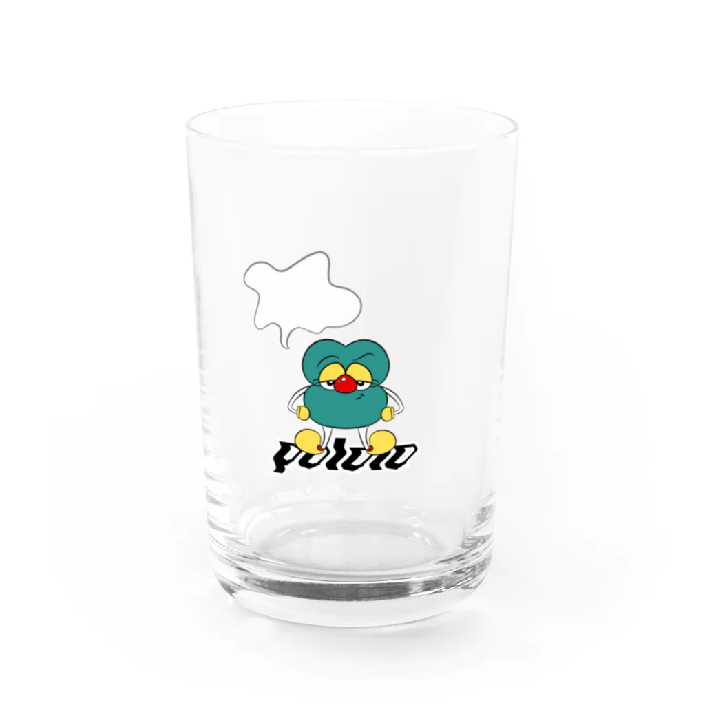 pololo.park!のビンズグラス Water Glass :front