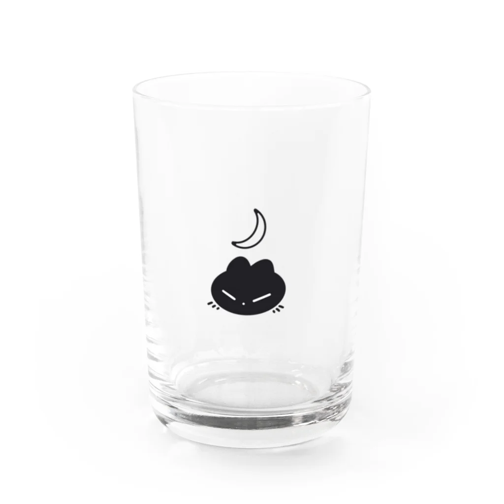 ssmijiのくろねこ Water Glass :front