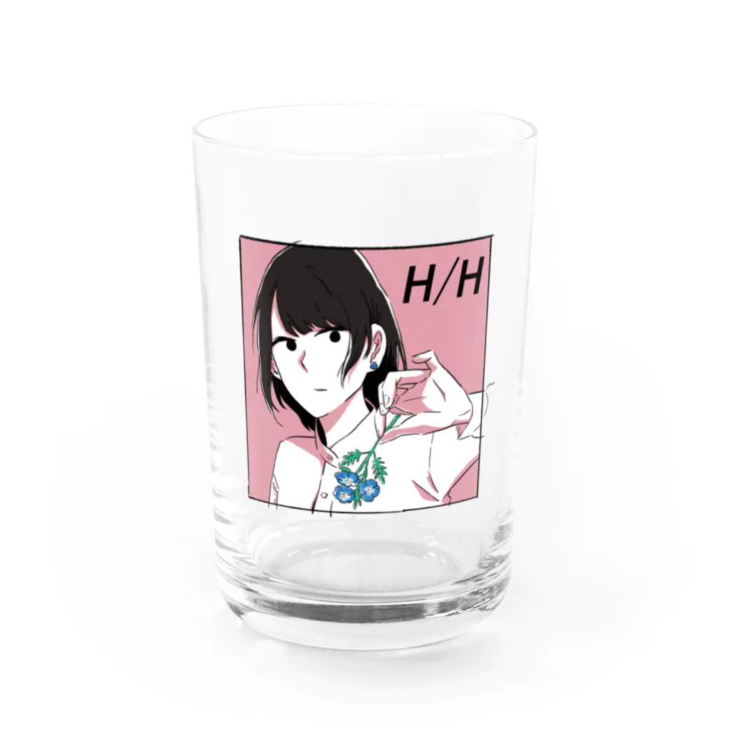 HAGU HOSHINO COLLABORATION STOREの【町田メロメ】HAGU HOSHINO Glass グラス前面