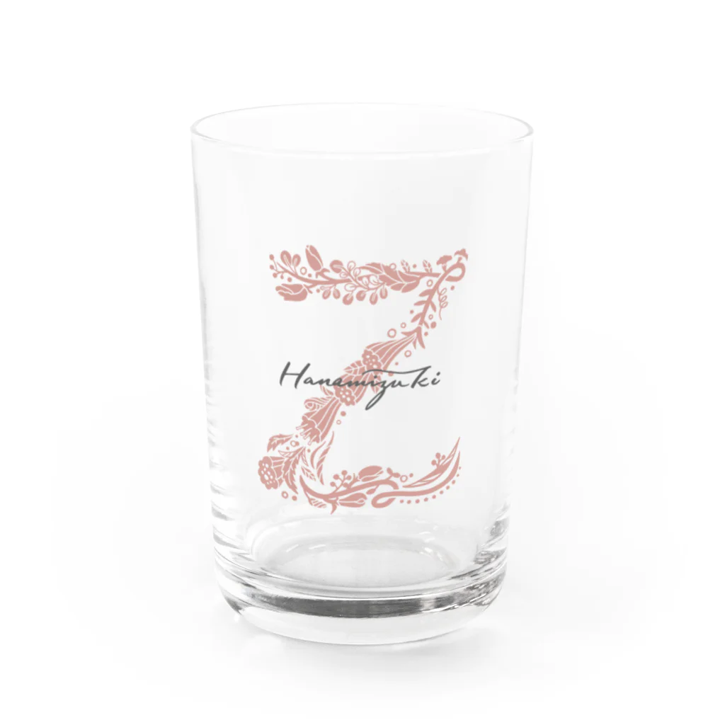 ハナミズキフォント_誕生・結婚・出産祝いのmini_Z Water Glass :front