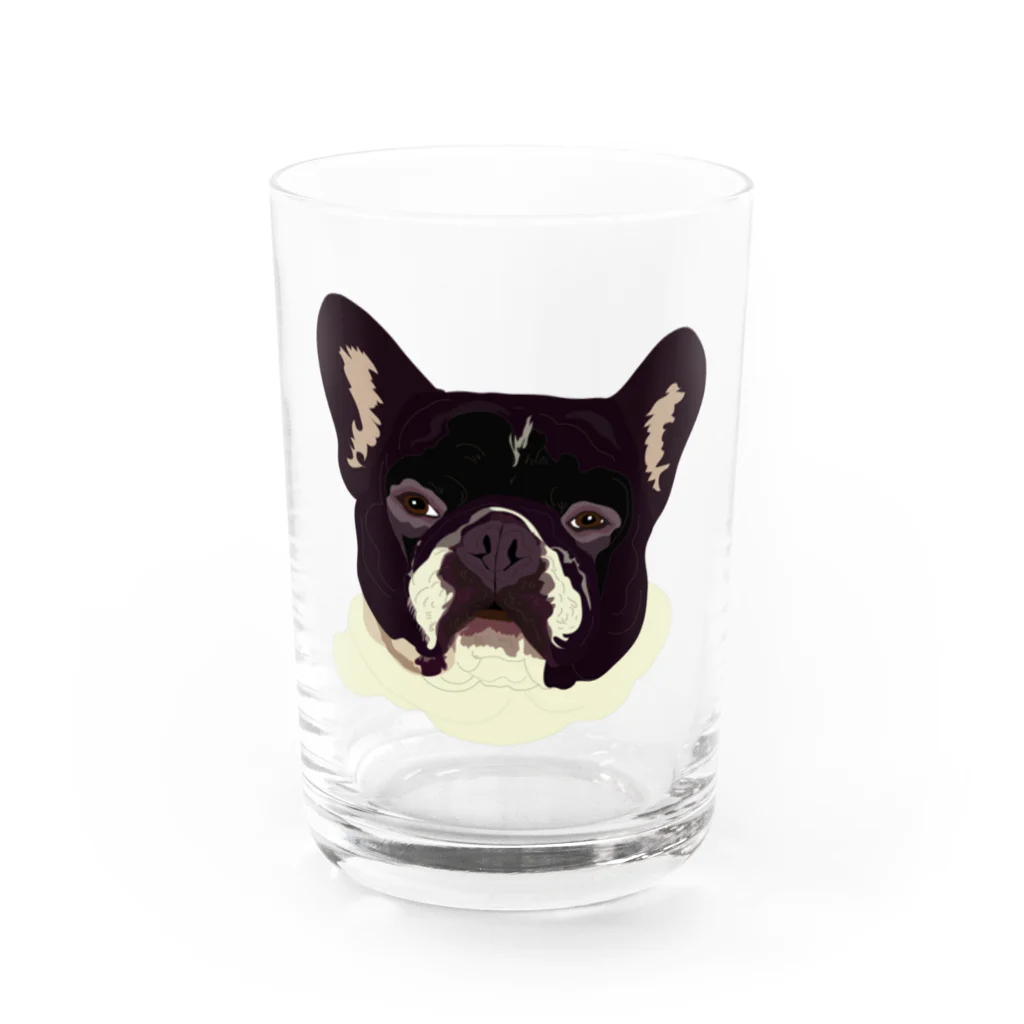 cosajisalutのＲＩＫＵ Water Glass :front