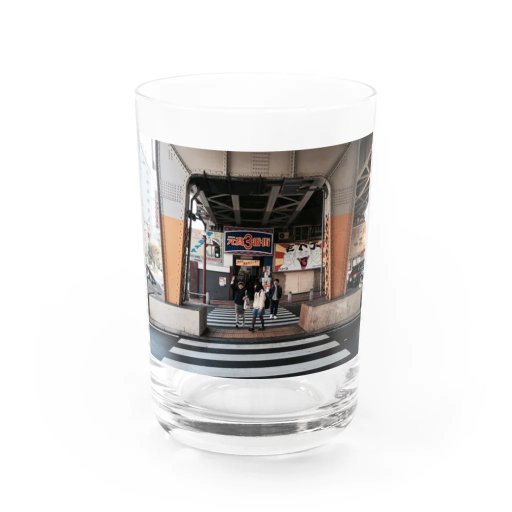 さんだるズのさんだるズ　まみぞうとあずき Water Glass :front