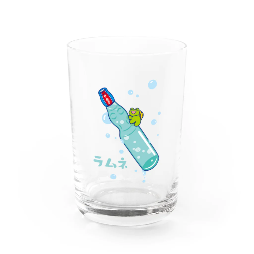 やまむらともよのラムネる〜グラス Water Glass :front