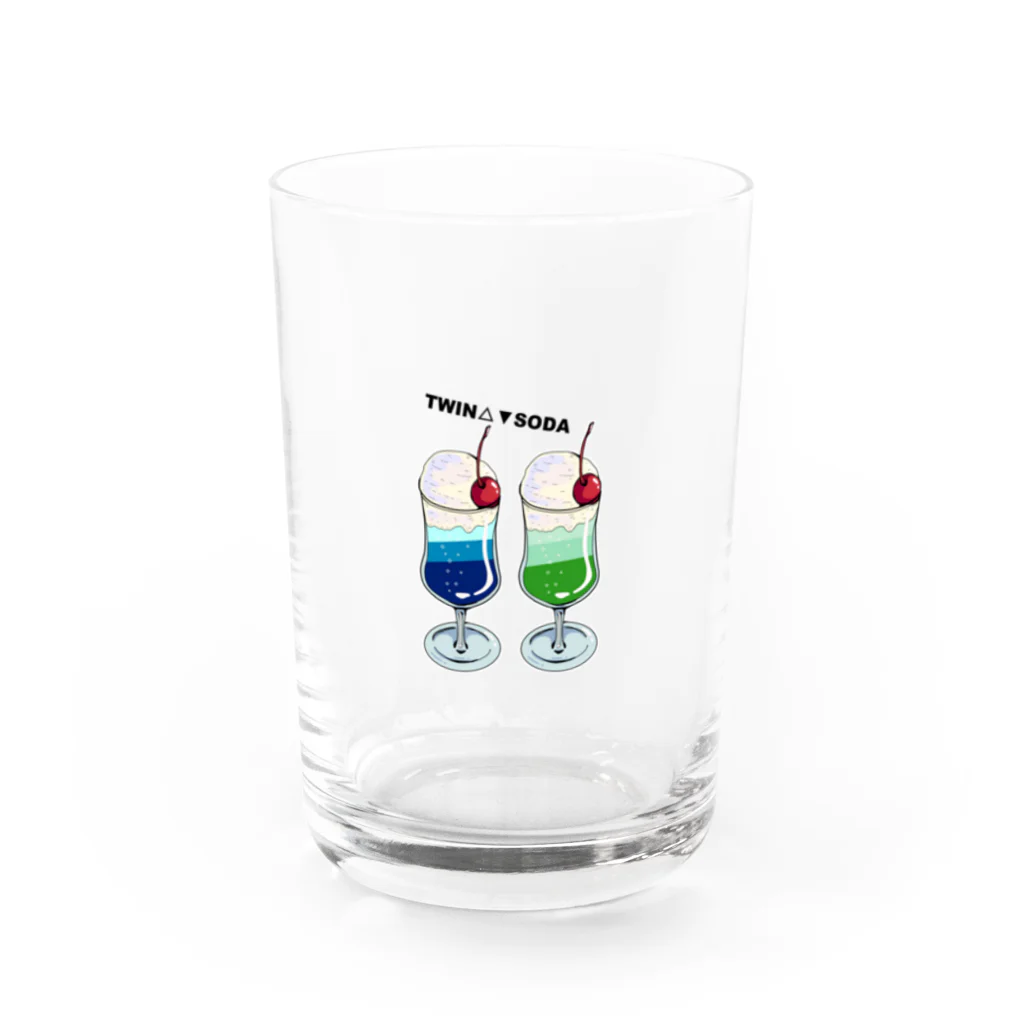 lamune＆lamuneのツインソーダ Water Glass :front