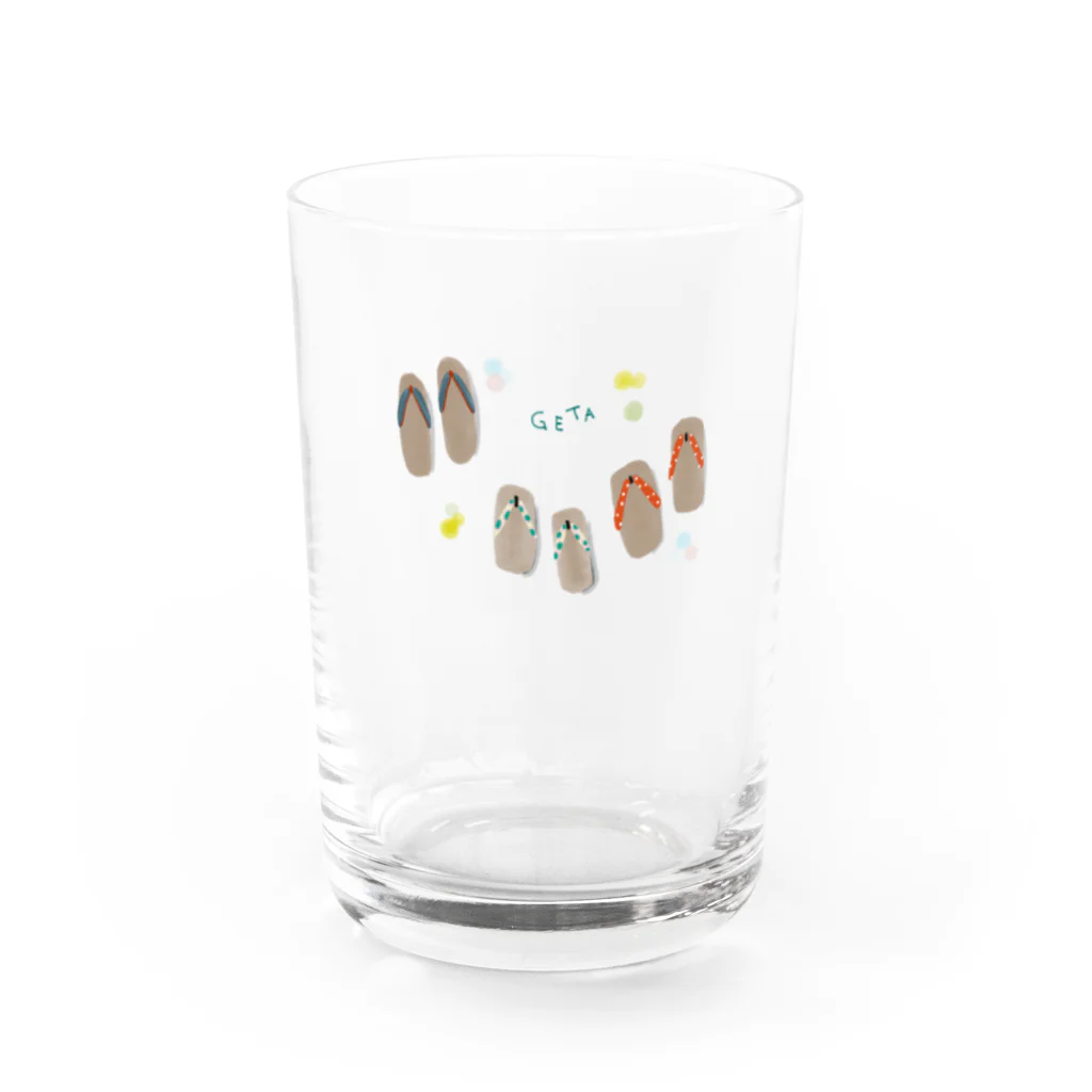 aya_hashimtの下駄 Water Glass :front