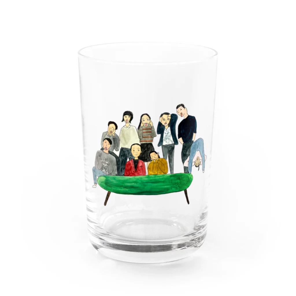 er1hayakawaのnagae fam Water Glass :front