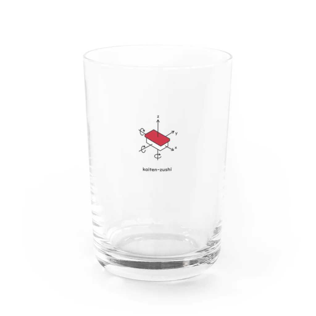 フレヱム男の回転寿司 Water Glass :front