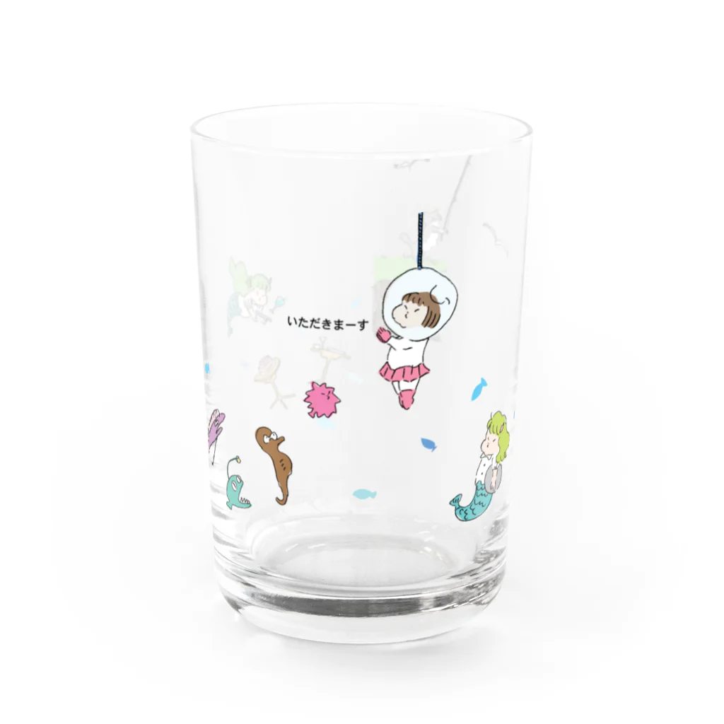 nakashinの深海レストラン「いただきまーす」 Water Glass :front