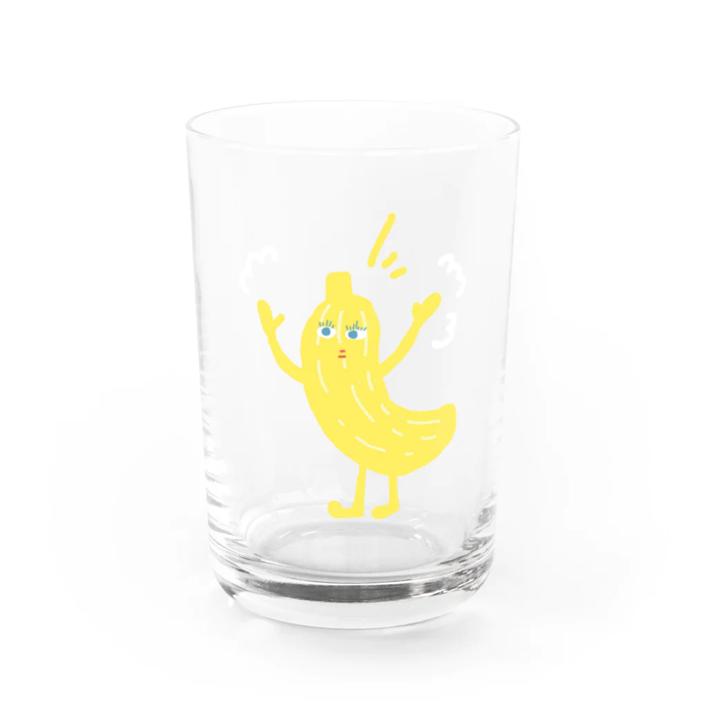 Ayaka Chiyoda/千代田彩華のバナナくん🍌 Water Glass :front