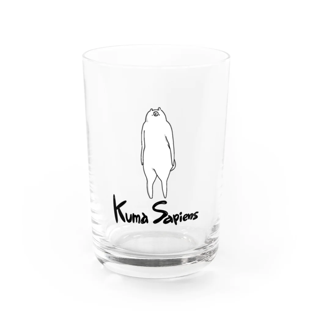 クマ・サピエンスのKumaSapiens グラス前面