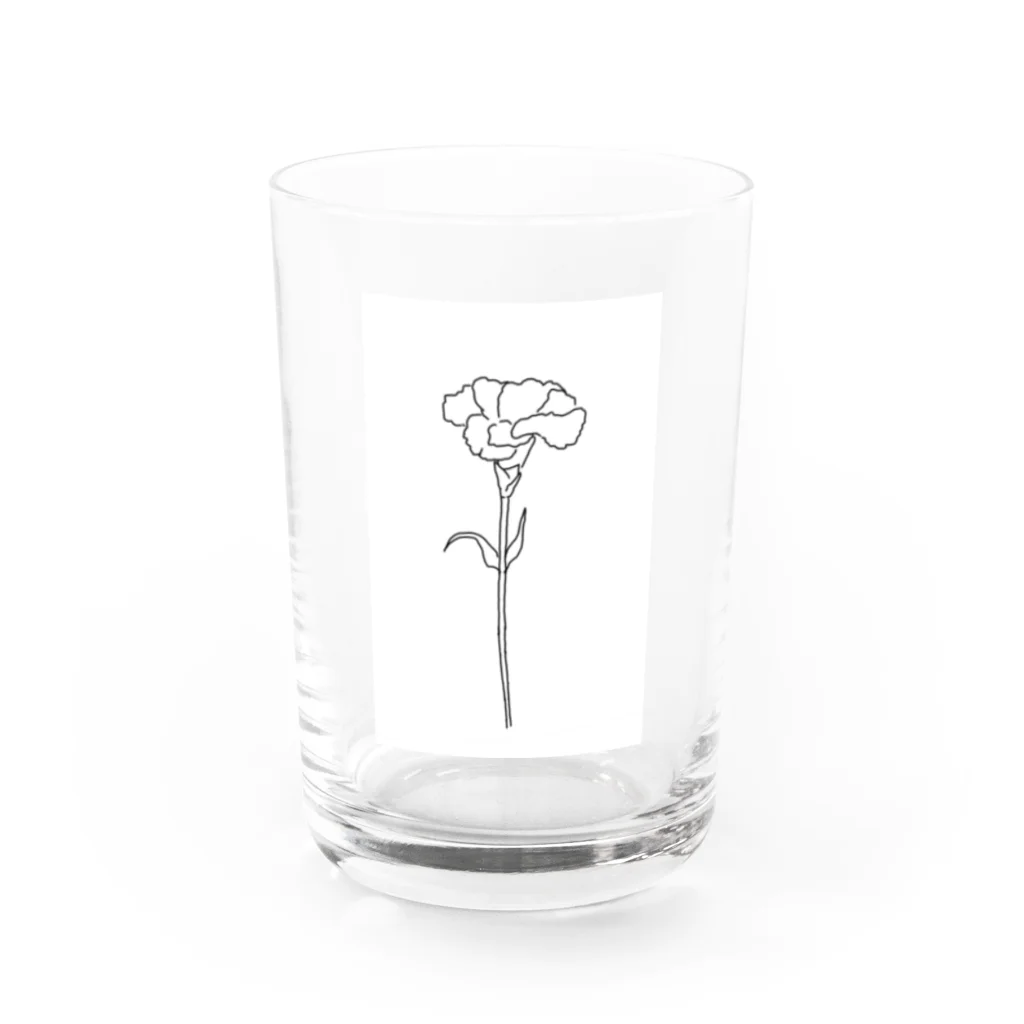 hanasayaのCARNATION Water Glass :front