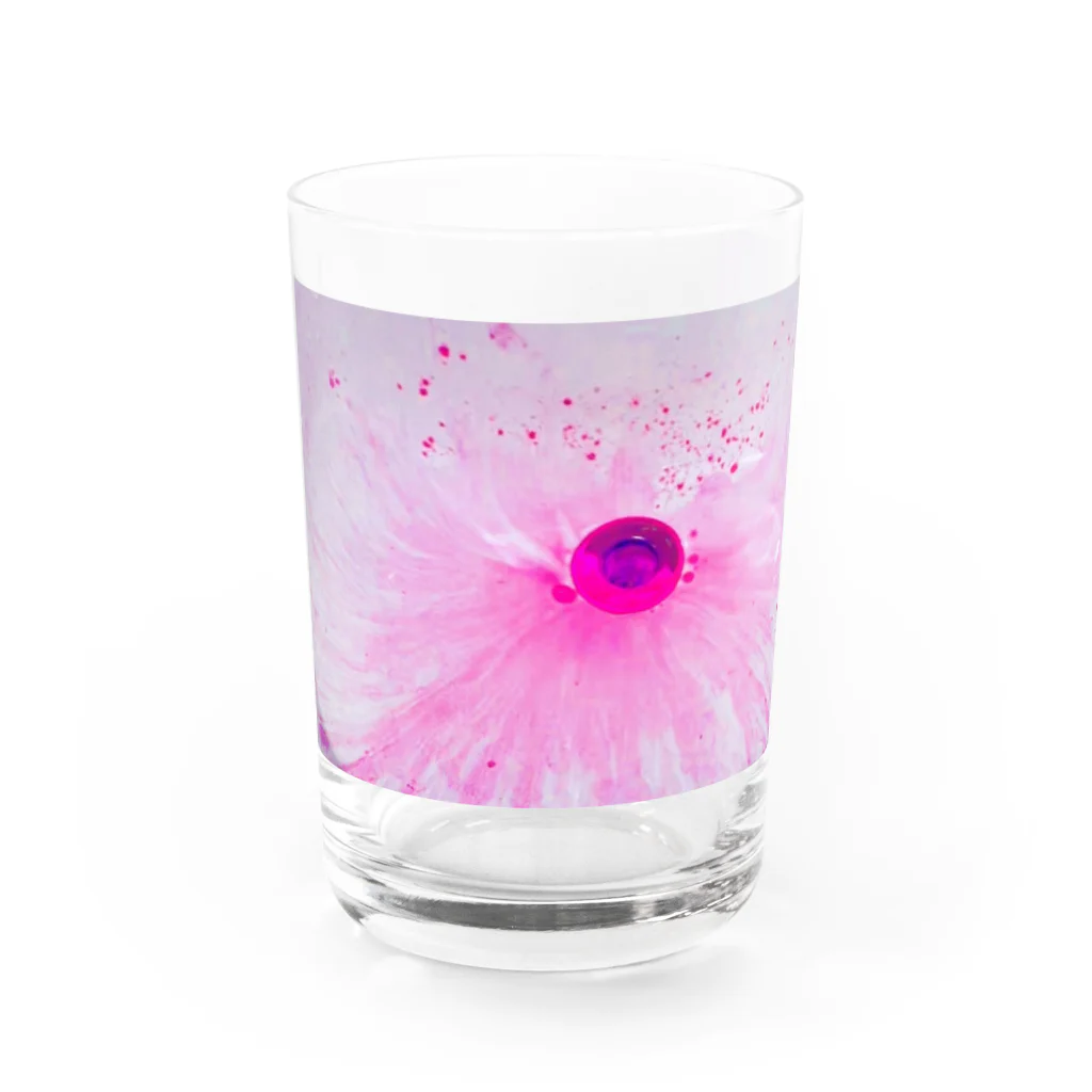 NagamiPoppyのぶちまけた Water Glass :front