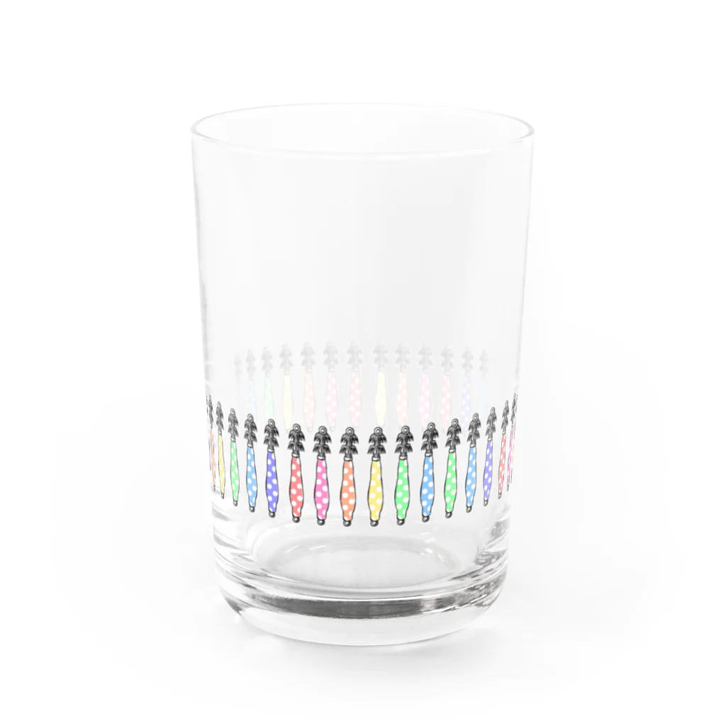 太幸丸のイガ針(ドット) Water Glass :front