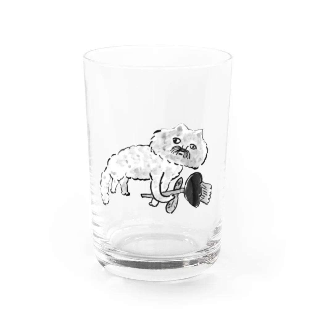 室井雑貨屋のにゃお Water Glass :front