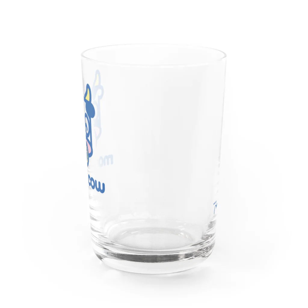 めげない子のモーモーグラス Water Glass :front