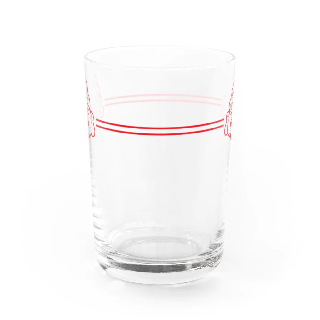 ザ・おめでたズ商店 SUZURI支店のゑびすコップ Water Glass :front