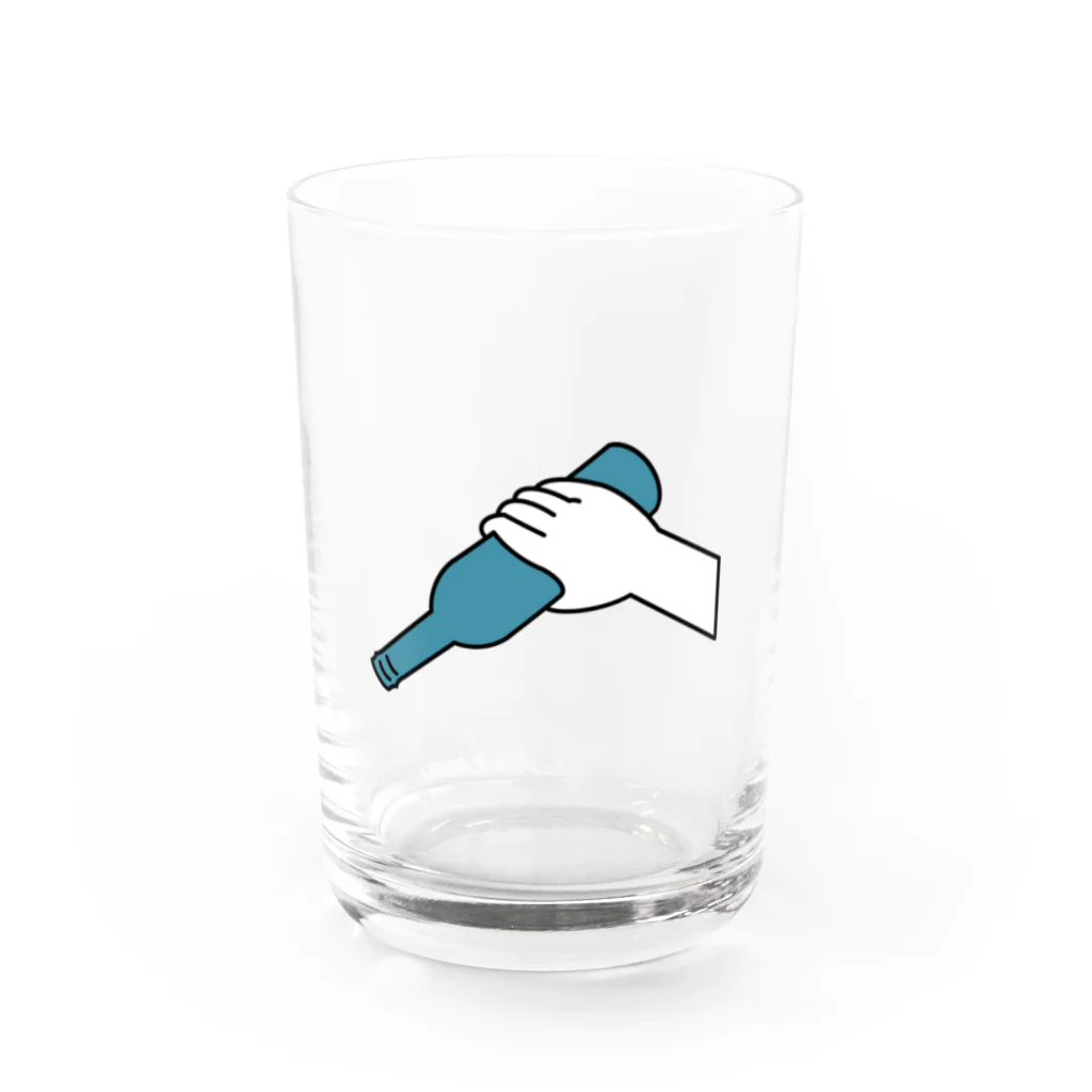 アカネのビン Water Glass :front