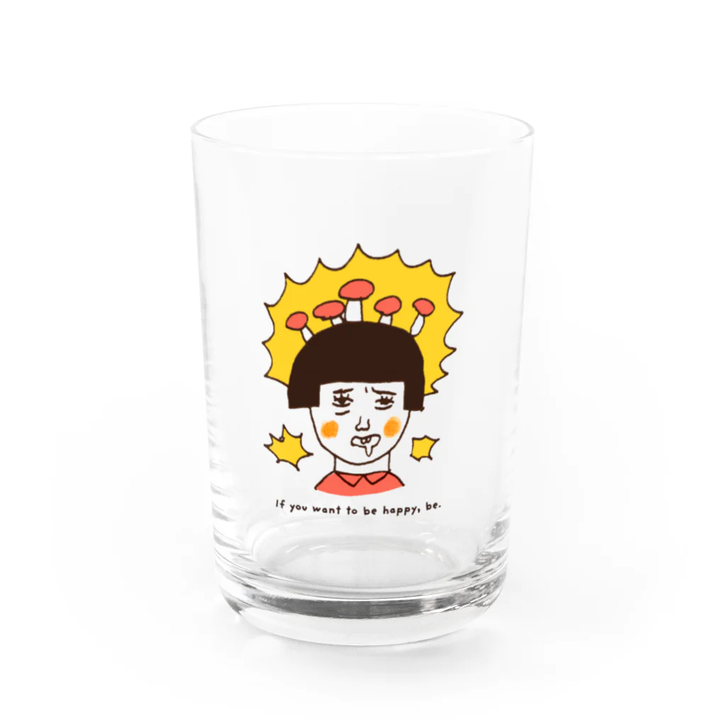 杉浦 智史の幸せになりたいのなら、なりなさい。 Water Glass :front