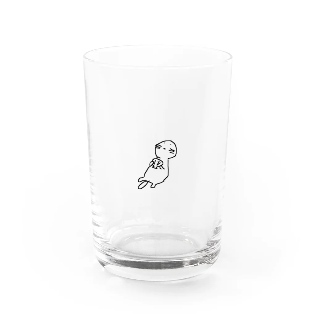Himoのらっこのつもりだった。 Water Glass :front