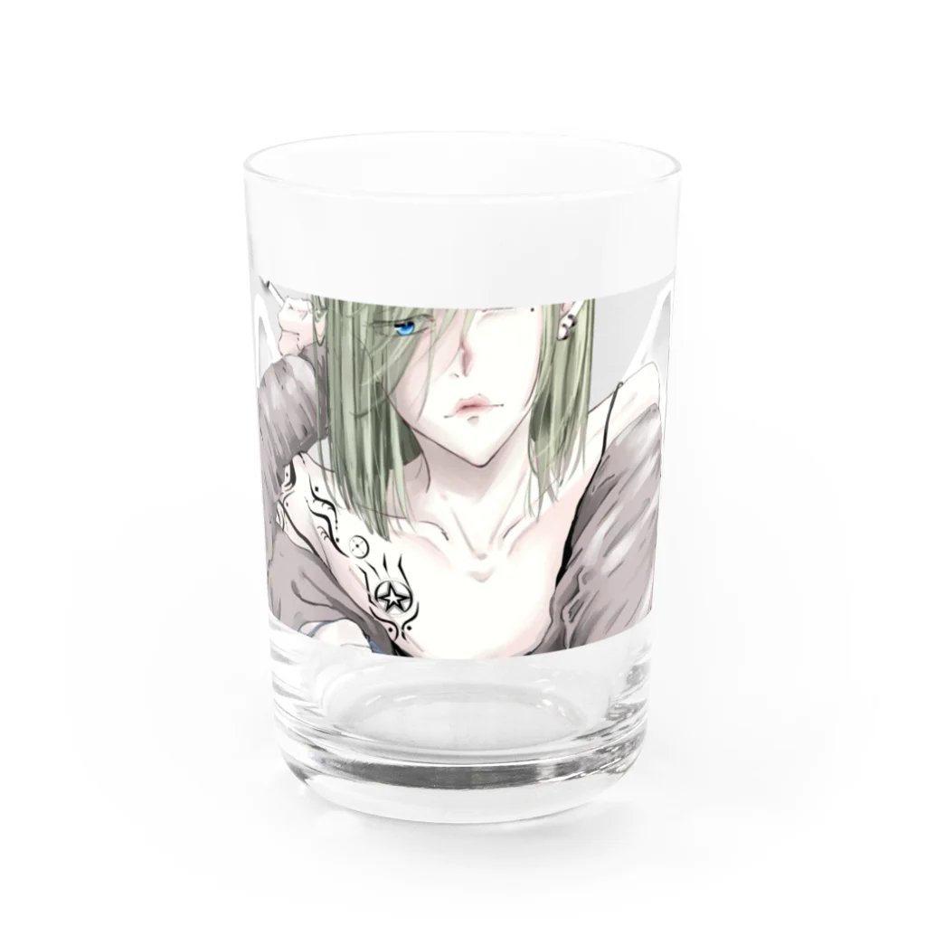 minorinのギリギリのエモさ Water Glass :front