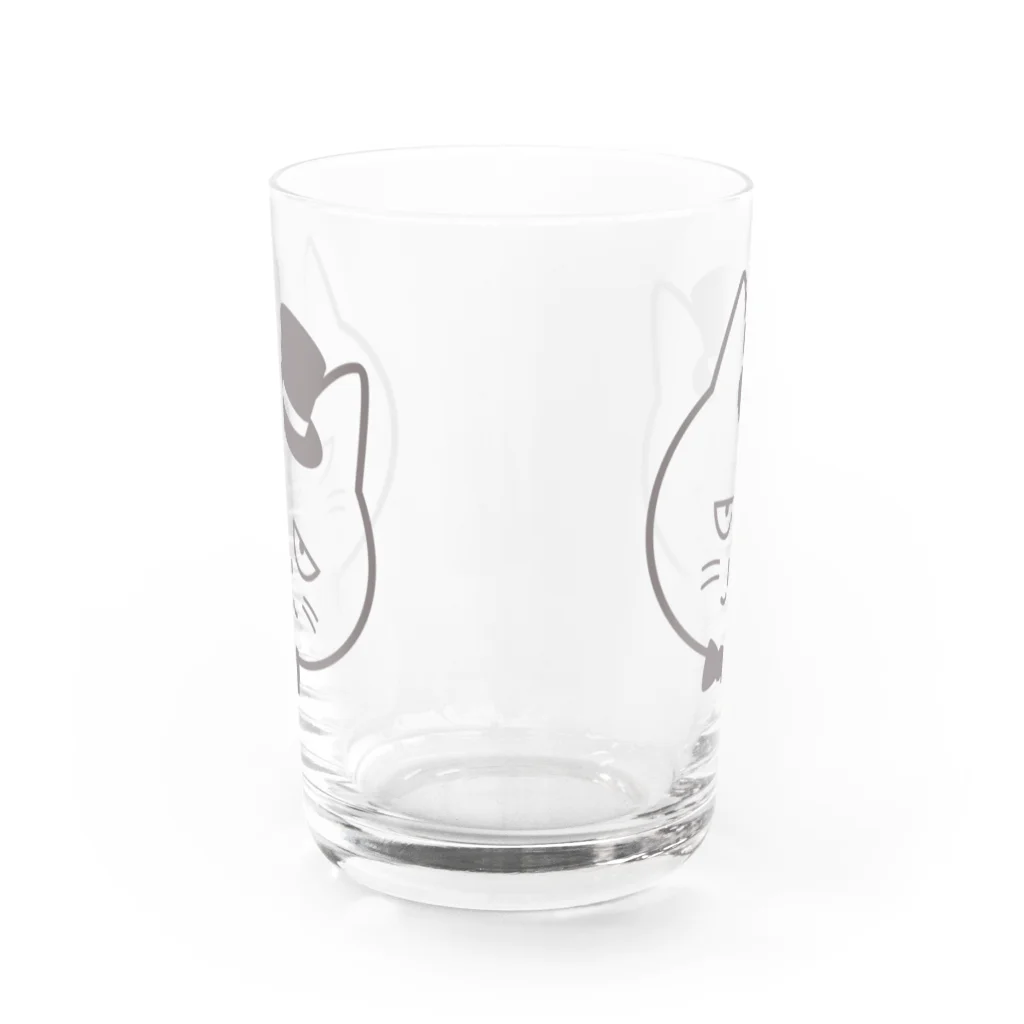 Montage. Noko No Shopのシルクハットのモノのこ。 Water Glass :front