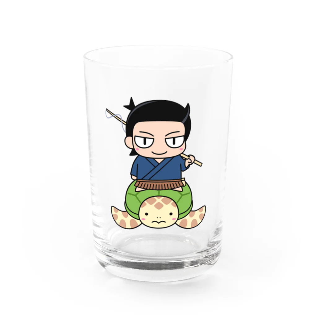 アクセルスタイルの浦島太郎　Tシャツ Water Glass :front