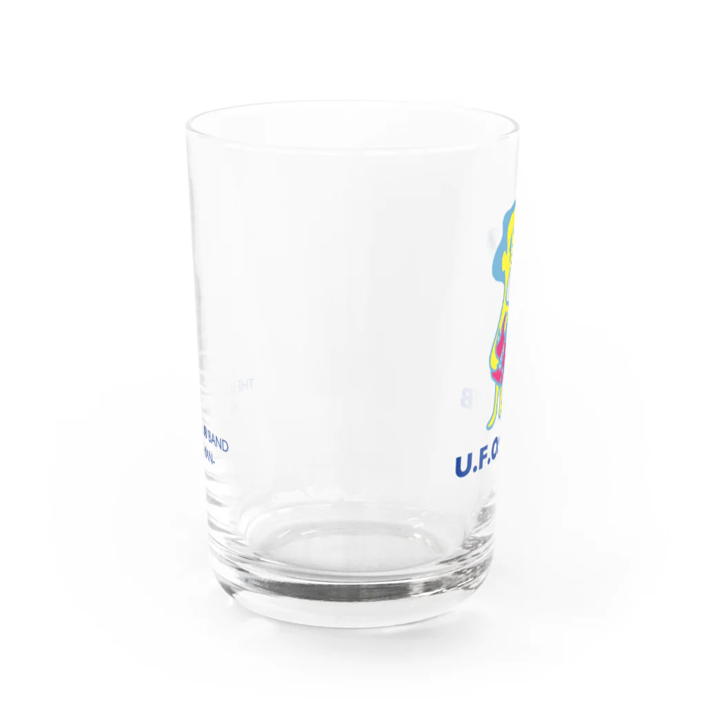 東高円寺U.F.O.CLUB webshopのU.F.O.CLUBオリジナルグラス【GUITAR MAN ver.】 Water Glass :front