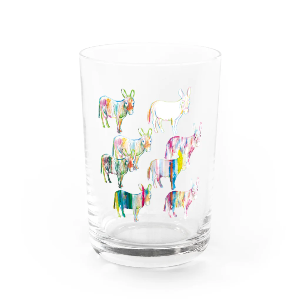 KAERUCAFE SHOPのあつまれドンキー Water Glass :front