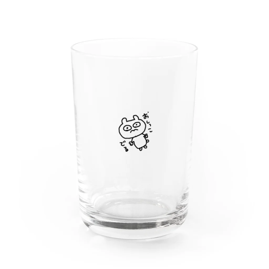 ニコニコ❤︎お肉のオシコネコ Water Glass :front