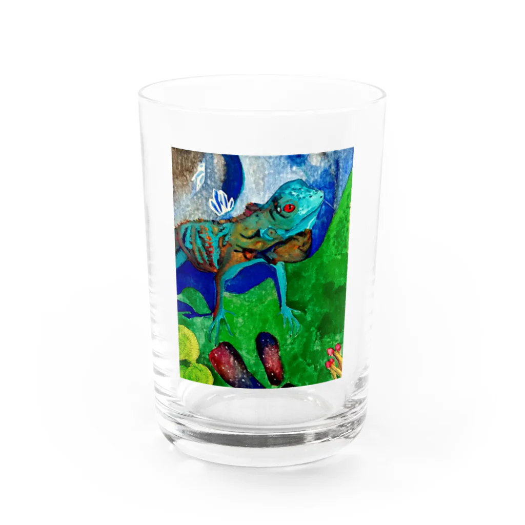 駄菓子工房のtokage Water Glass :front