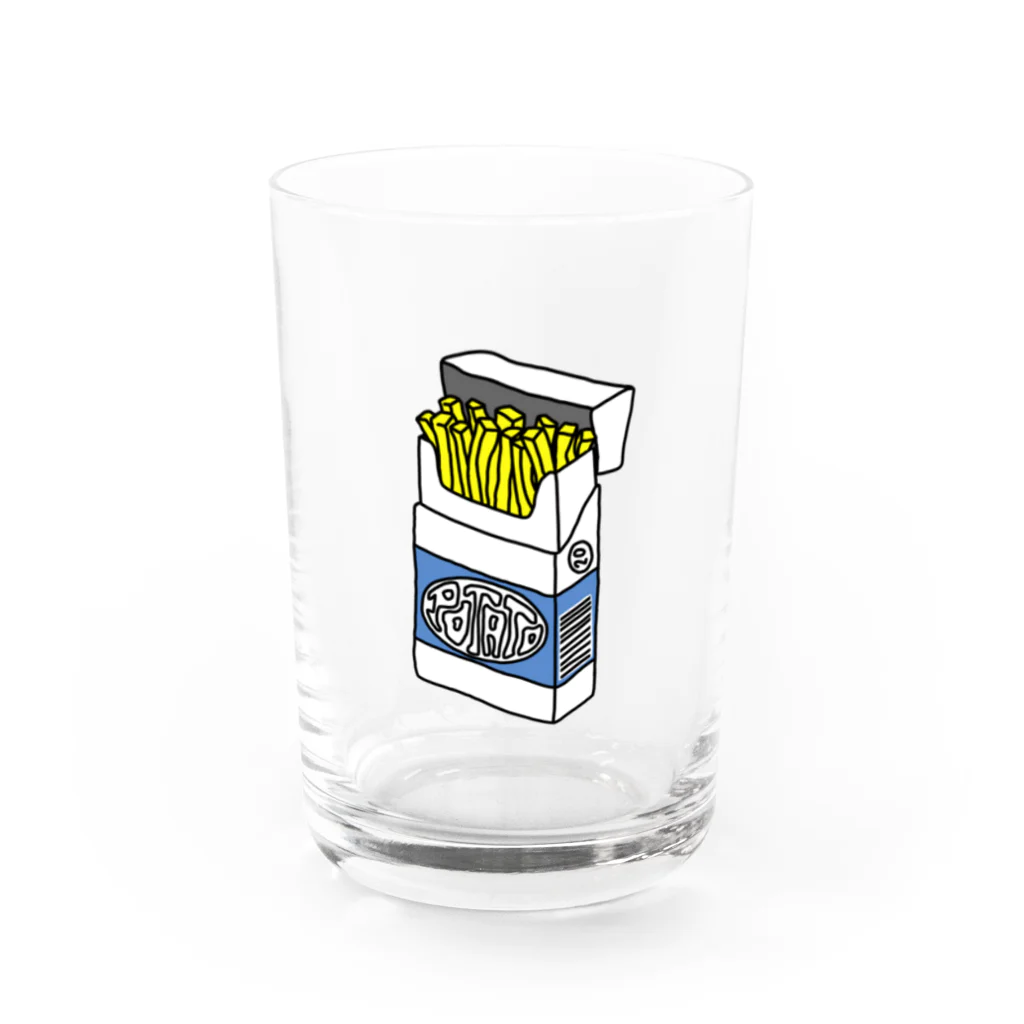 -vAw-のポータブルPOTATO  Water Glass :front