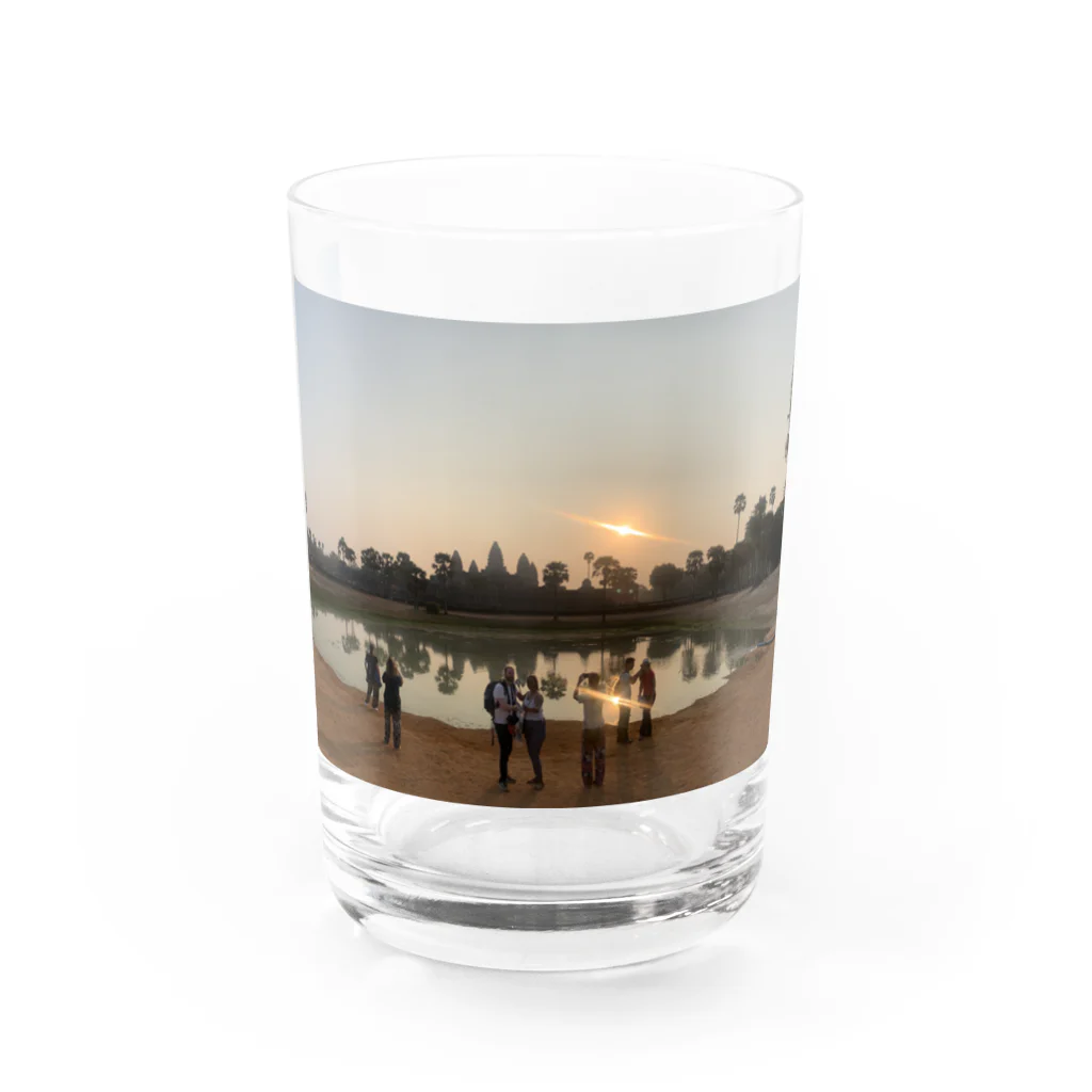 keisuke matsudaのアンコールワット Water Glass :front