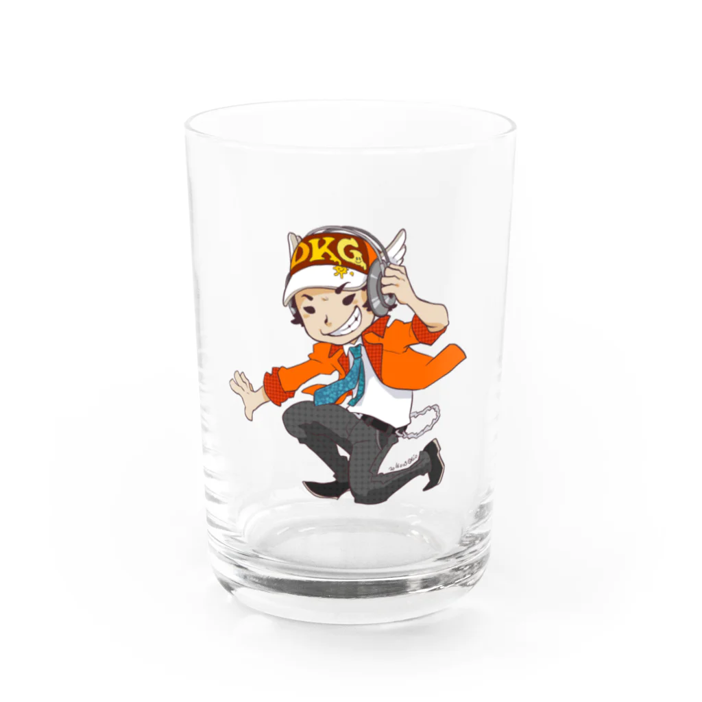 でき心。🖤。のでき心。のアイコンのキャラクターカラー版 Water Glass :front