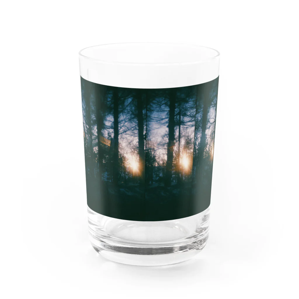 喫茶室ラブラド・レッセンスの🌲🌃 Water Glass :front