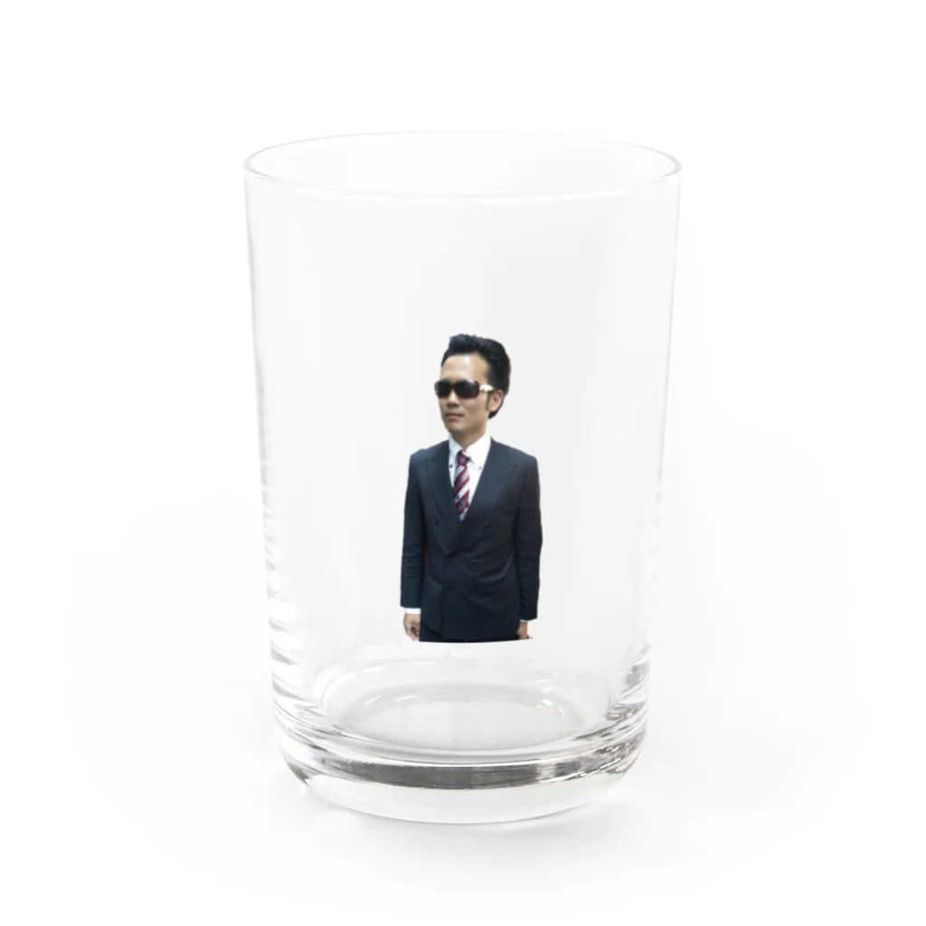 ライバー事務所micooののじぽっぽ万歳🙌 Water Glass :front