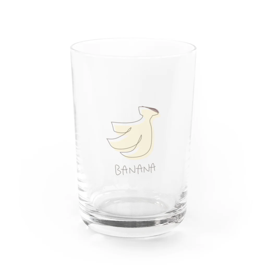 bnbnのシンプルばなな Water Glass :front