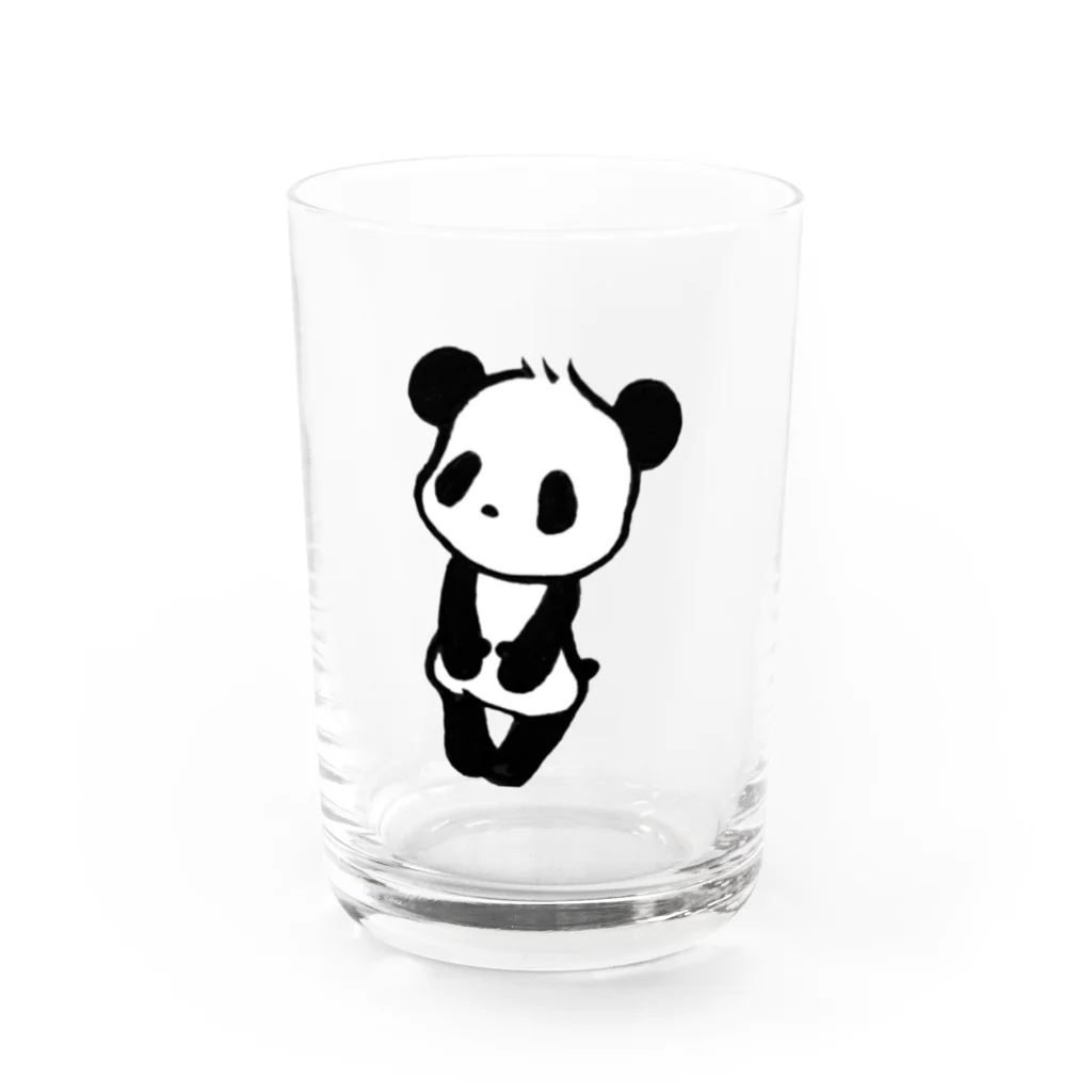 悠咲..harusakiのぱんだ Water Glass :front