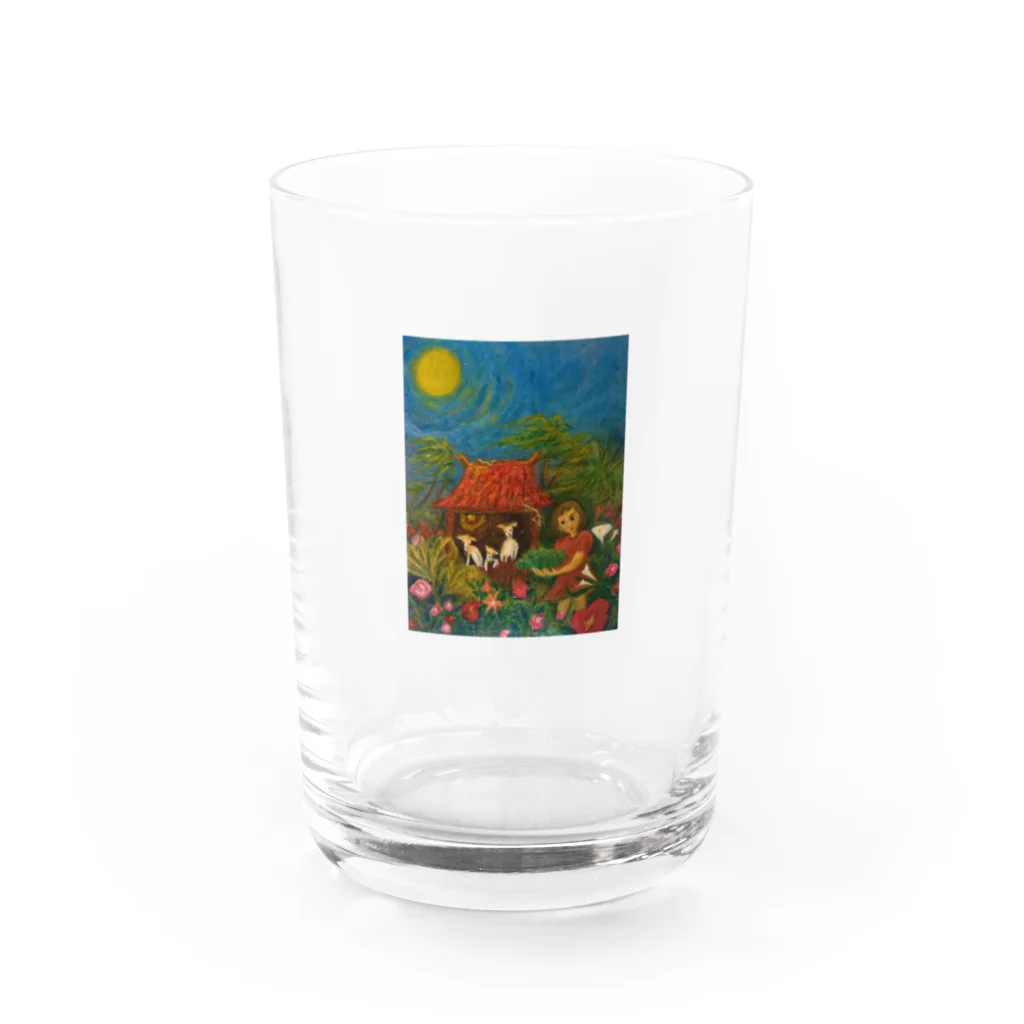 ムカシムカシ物語本舗の嵐ガクル Water Glass :front