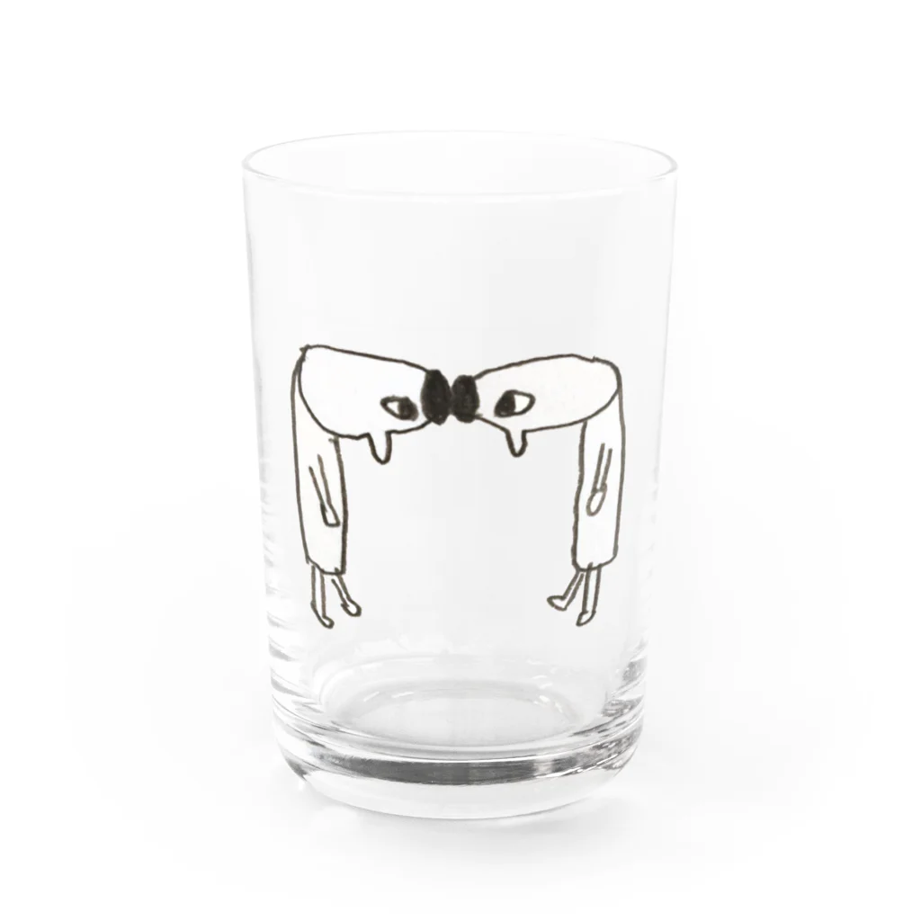 mosanのごっつんこ Water Glass :front