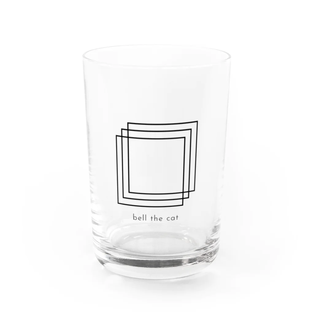 ベルザキャットのLessmore/bell the cat Water Glass :front