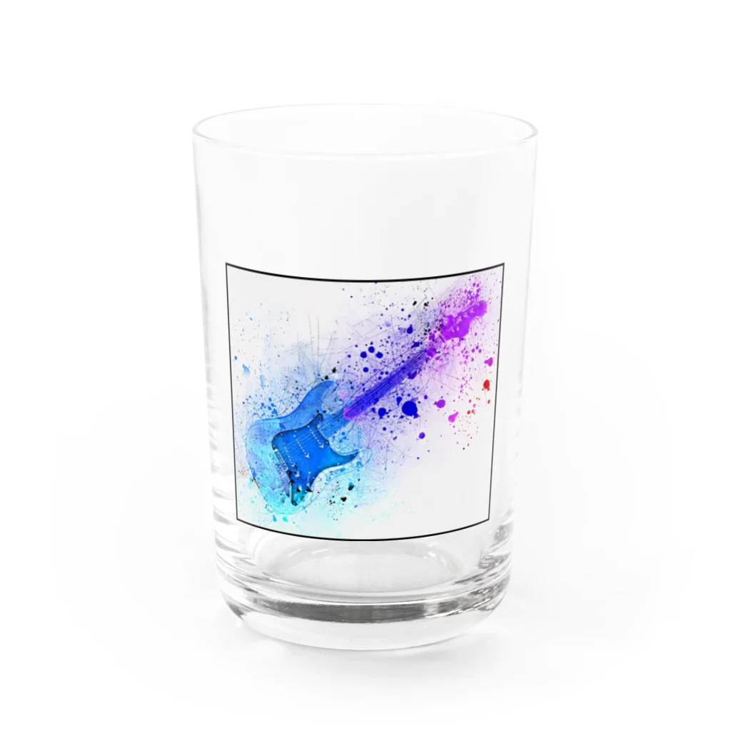 鈴屋の気まぐれ品のguitar.Gradation Water Glass :front