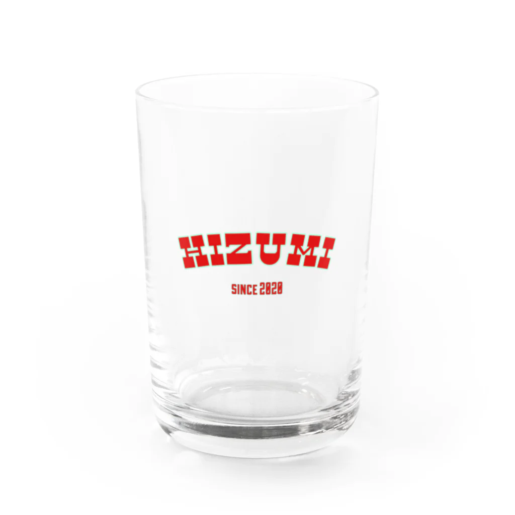 歪 。のHIZUMI since2020 Water Glass :front