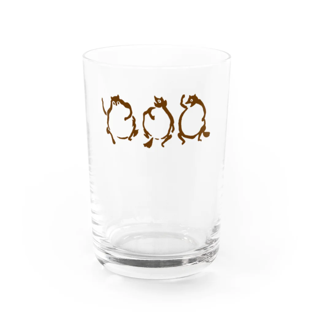 雑貨屋TOMOZOファクトリーのたぬき Water Glass :front